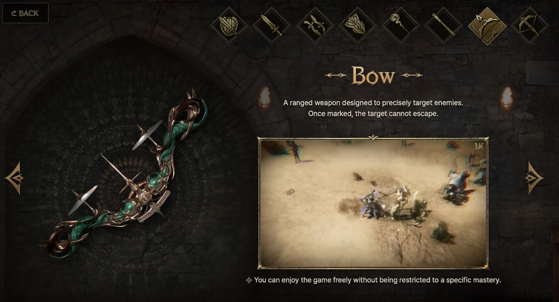 LORDNINE : Infinite Class - Bow - Strengths: 
