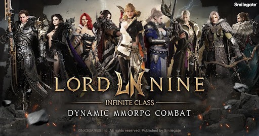 LORDNINE : Infinite Class Tier List