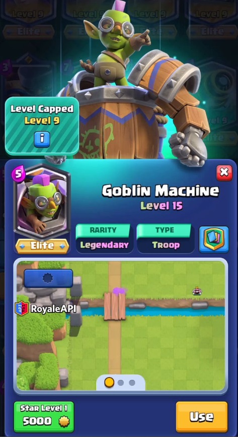 Clash Royale Merge Tactics Tier List - Goblin Machine