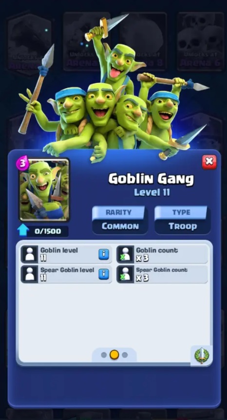 Clash Royale Merge Tactics Tier List - Goblin