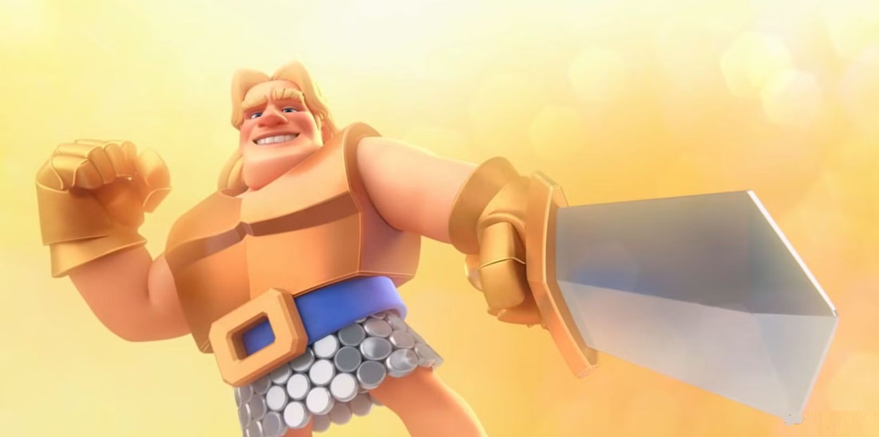 Clash Royale Merge Tactics Tier List - Golden Knight