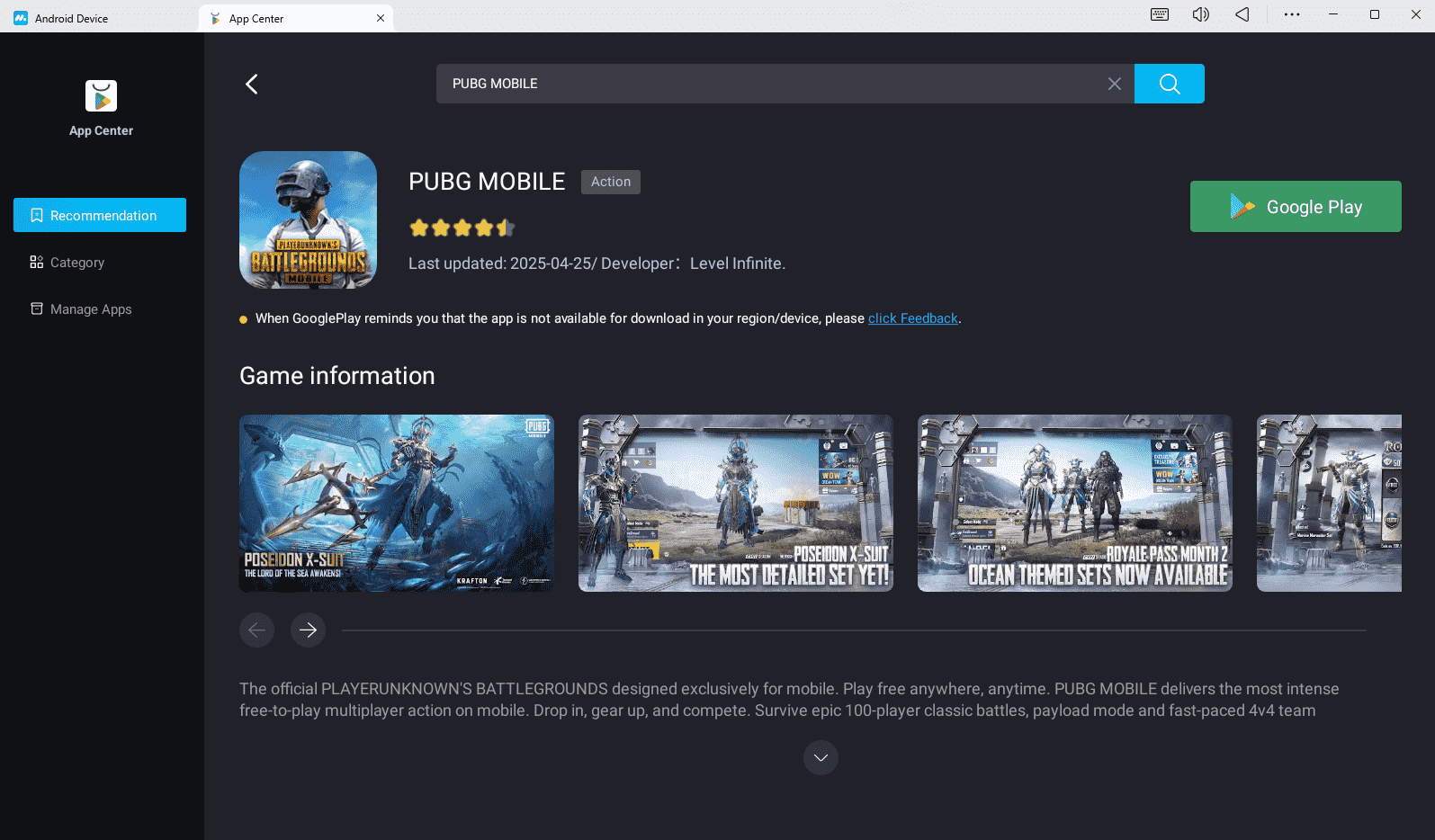 Play Battlegrounds Mobile India On MuMuPlayer