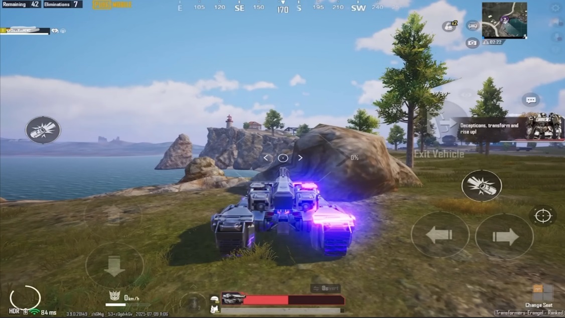 BGMI - Transformers Prize Path Event Guide - Vehicle Skins