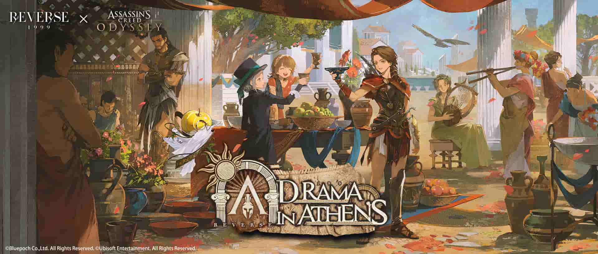 Reverse: 1999 x Assassin’s Creed Collaboration - Drama In Athens