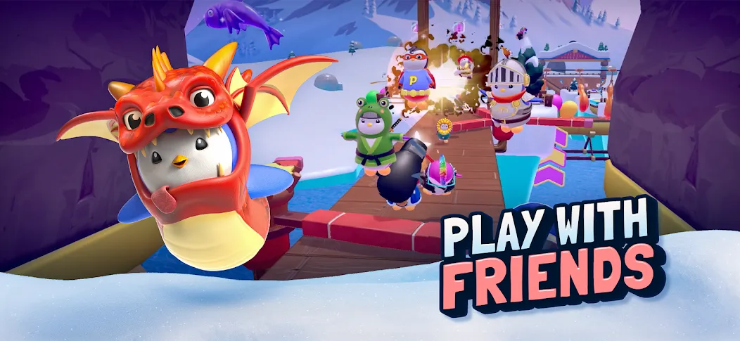 Pudgy Party - Battle Royale - Playing with Friends