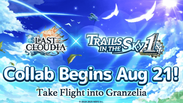 LAST CLOUDIA x Trails in the Sky 1st Chapter Collaboration Event Announced