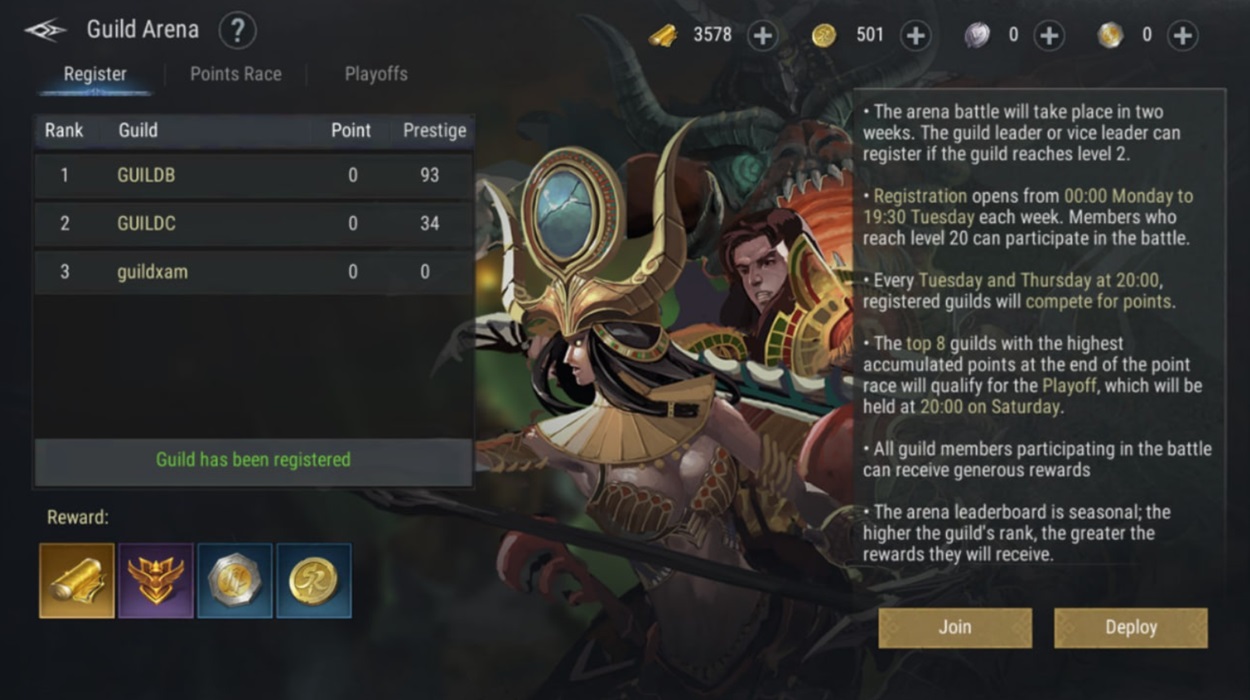 Beginners guide to level up faster in ⁠Silkroad Origin Mobile - Joining a Guild