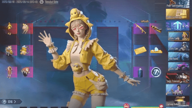 PUBG Mobile x Nailoong Collaboration - Lucky Spin Mechanics