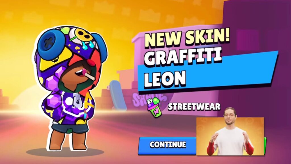 Brawl Stars x Subway Surfers Collaboration - Leon Graffiti-inspired skins