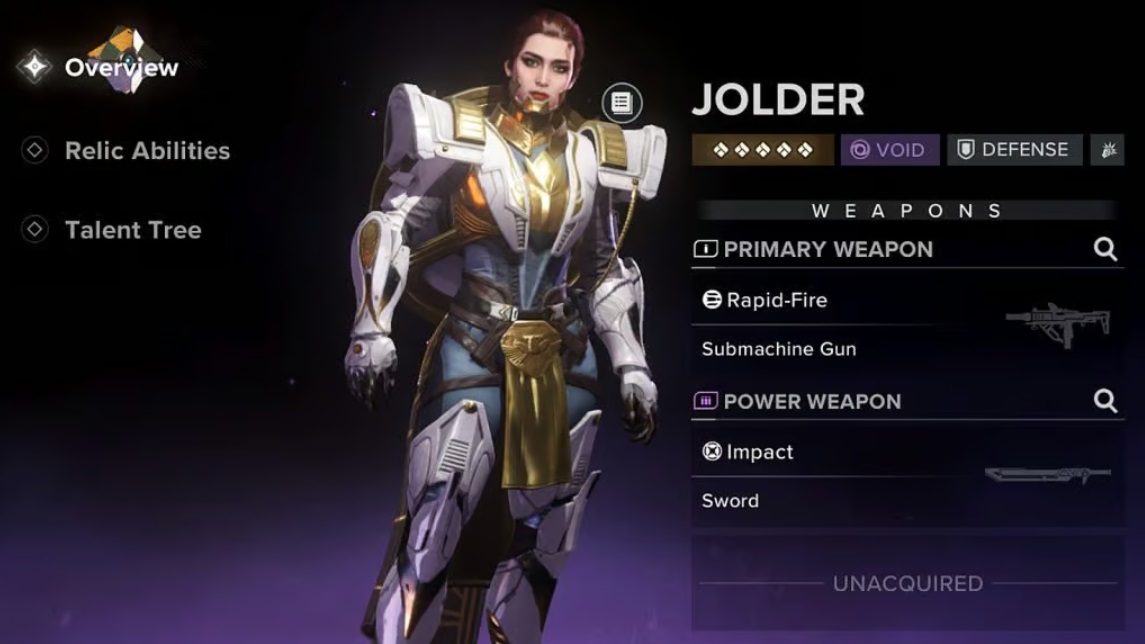 Destiny: Rising Jolder Guide - Abilities, Skill Tree, and How to Unlock