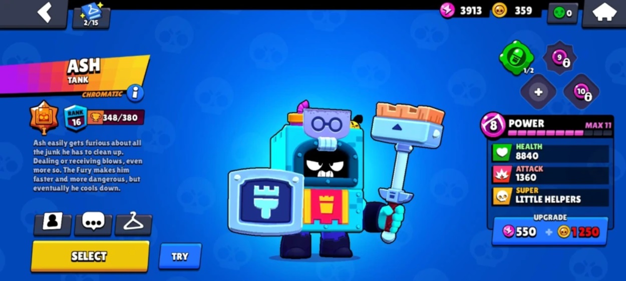 Brawl Stars All Brawlers Tier List (September 2025) - Ash