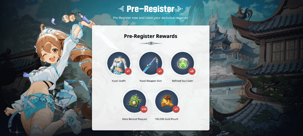 Blade & Soul Heroes Release Date: Pre-Registration Rewards