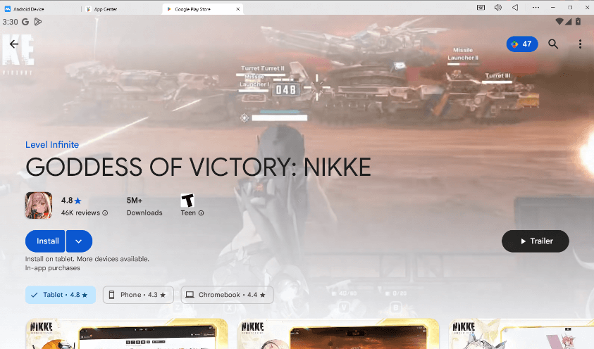 Play Goddess of Victory: Nikke on MuMuPlayer 