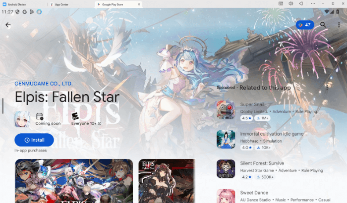 Play Elpis: Fallen Star on PC or Mac with MuMuPlayer