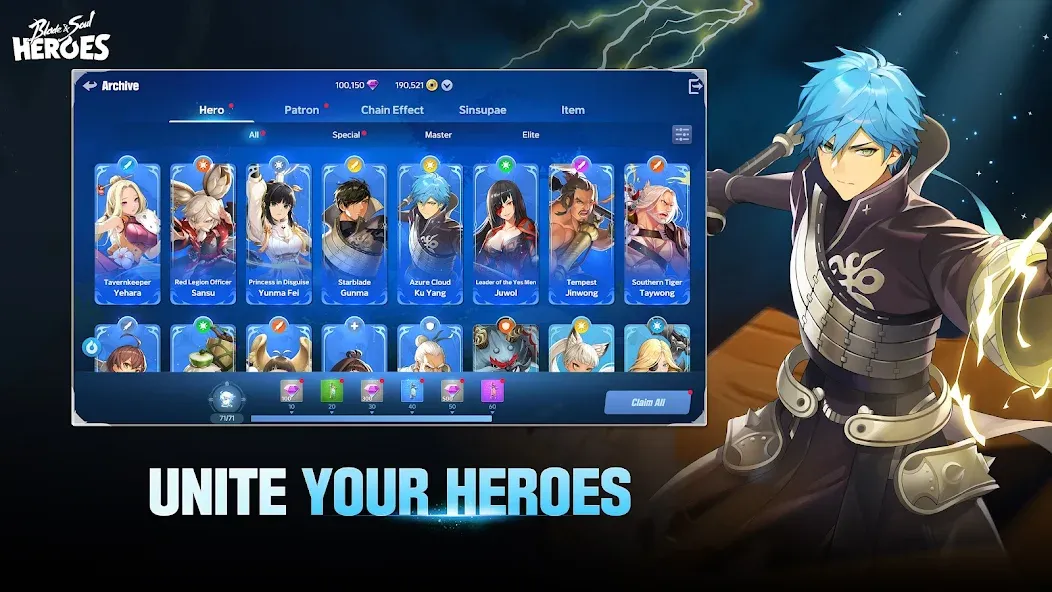 Blade & Soul Heroes Tier List – S-Tier
