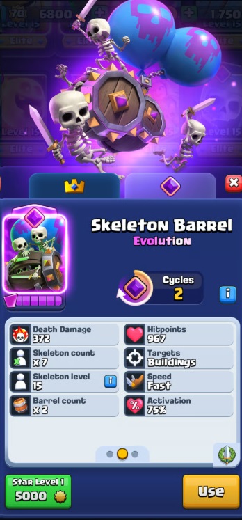 Top 5 Evolution Cards in Clash Royale - Ranked for 2025 - 4. Evo Skeletons – The Cheap Game-Changers