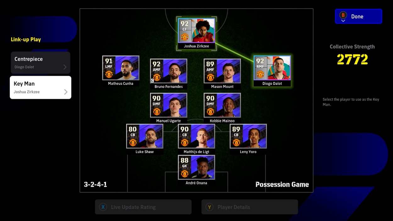 How to Get Fabio Capello in eFootball (New Manager Guide) - Players Role in the Link Up Play