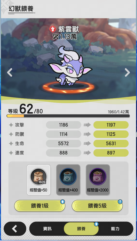 杖劍傳說：坎斯汀之約 幻兽喂养