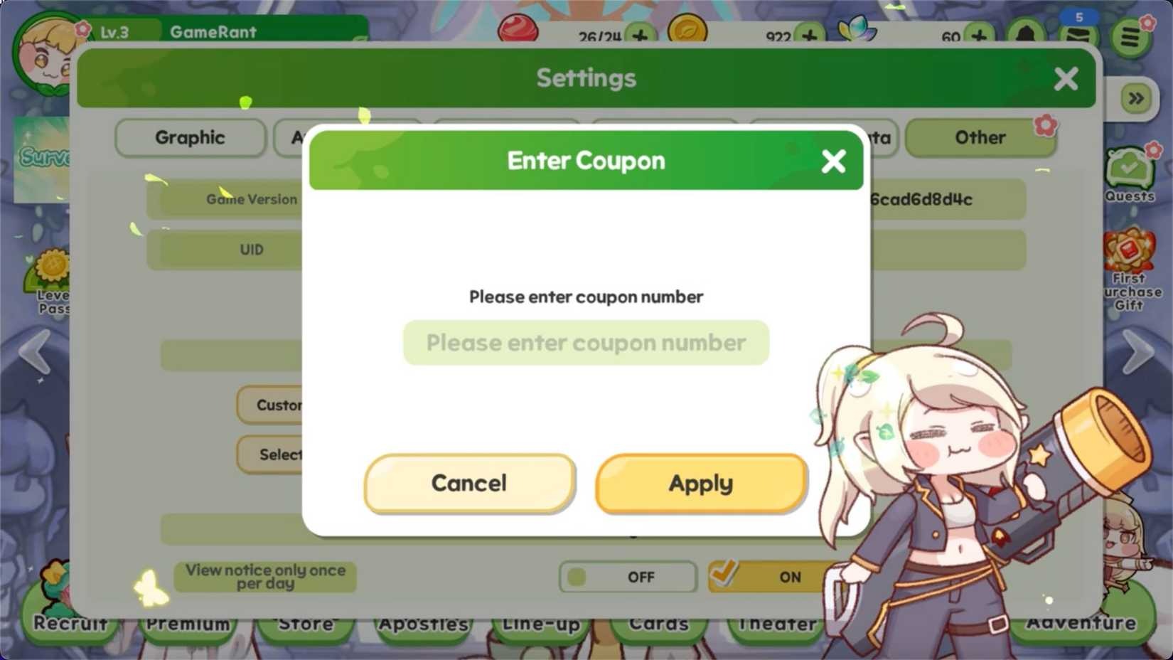 Redeem Codes in Trickcal:Chibi Go
