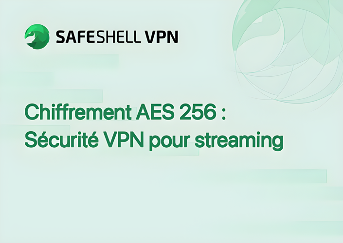Chiffrement AES 256 : Sécurité VPN pour streaming