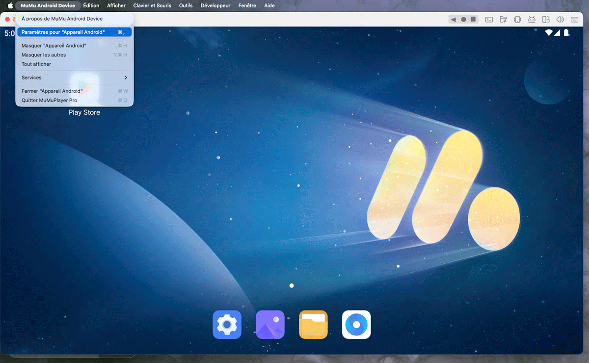 Paramètres pour Destiny: Rising sur Mac