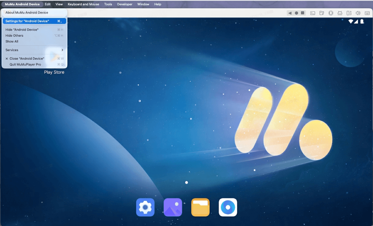 Recommended Emulator Performance Settings for Destiny: Rising on Mac