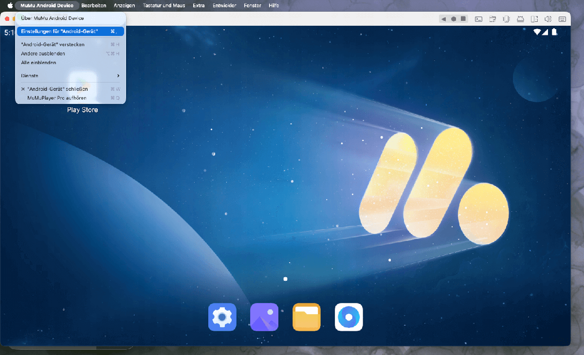 Empfohlene Einstellungen für Destiny: Rising auf dem Mac