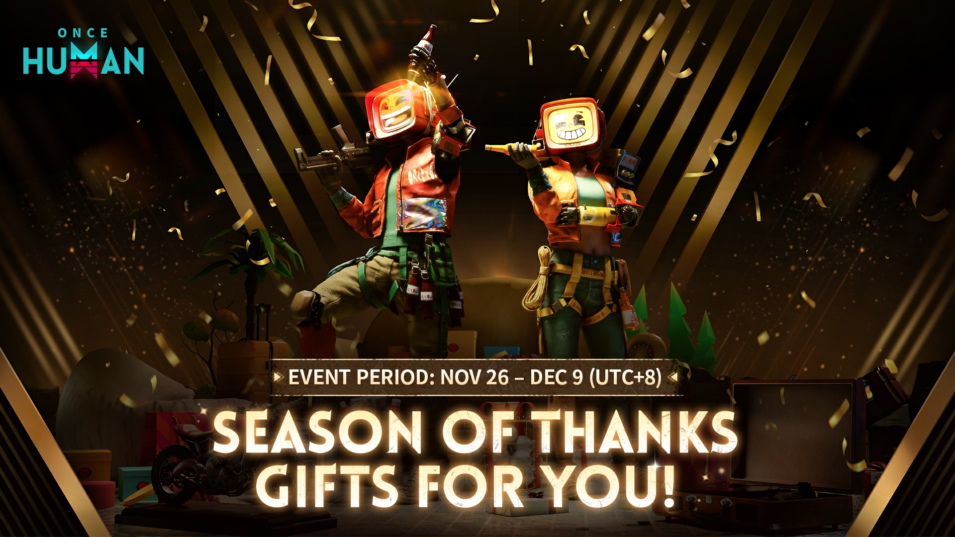 Season of Thanks, Gifts for You — Celebrate Thanksgiving with Special Gifts!