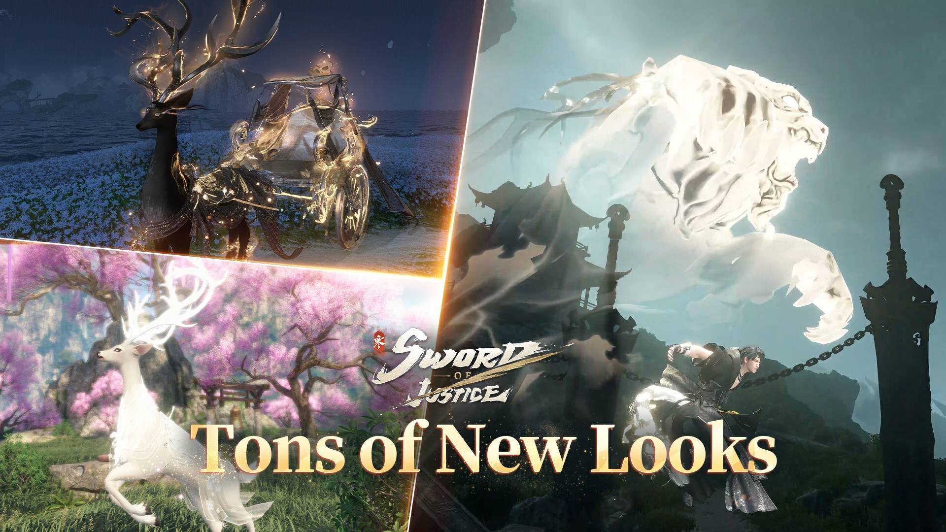 [Tons of New Looks] Legendary Oracle Outfits and Brand-New Spirit Deer Omen Mounts!