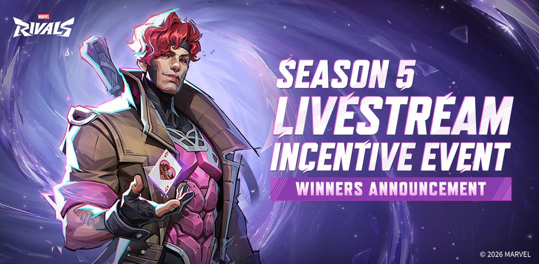 S5 Content Incentive Event – Winners Announcement