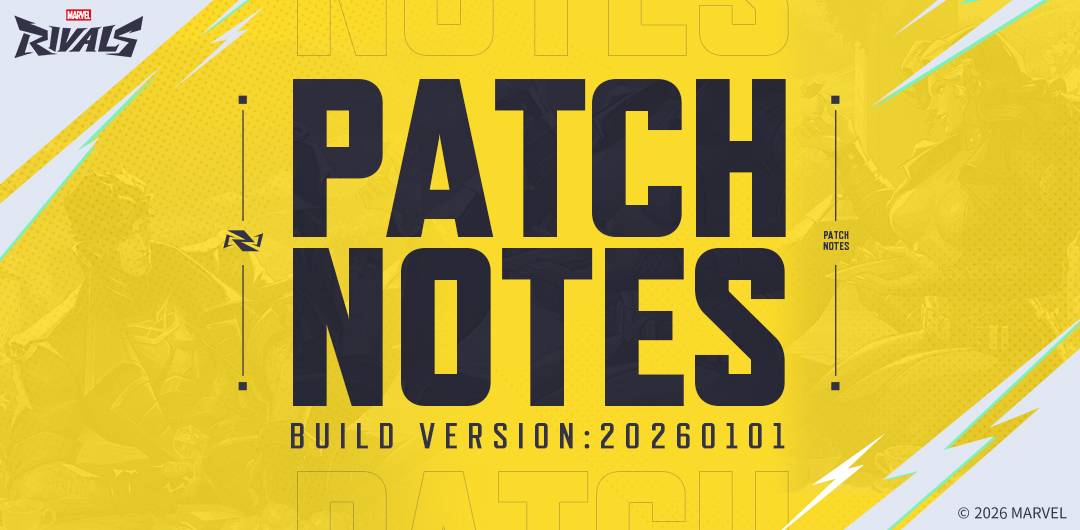 Marvel Rivals Version 20260101 Patch Notes