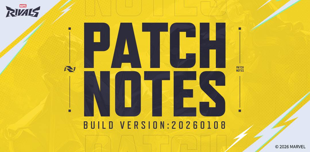 Marvel Rivals Version 20260108 Patch Notes