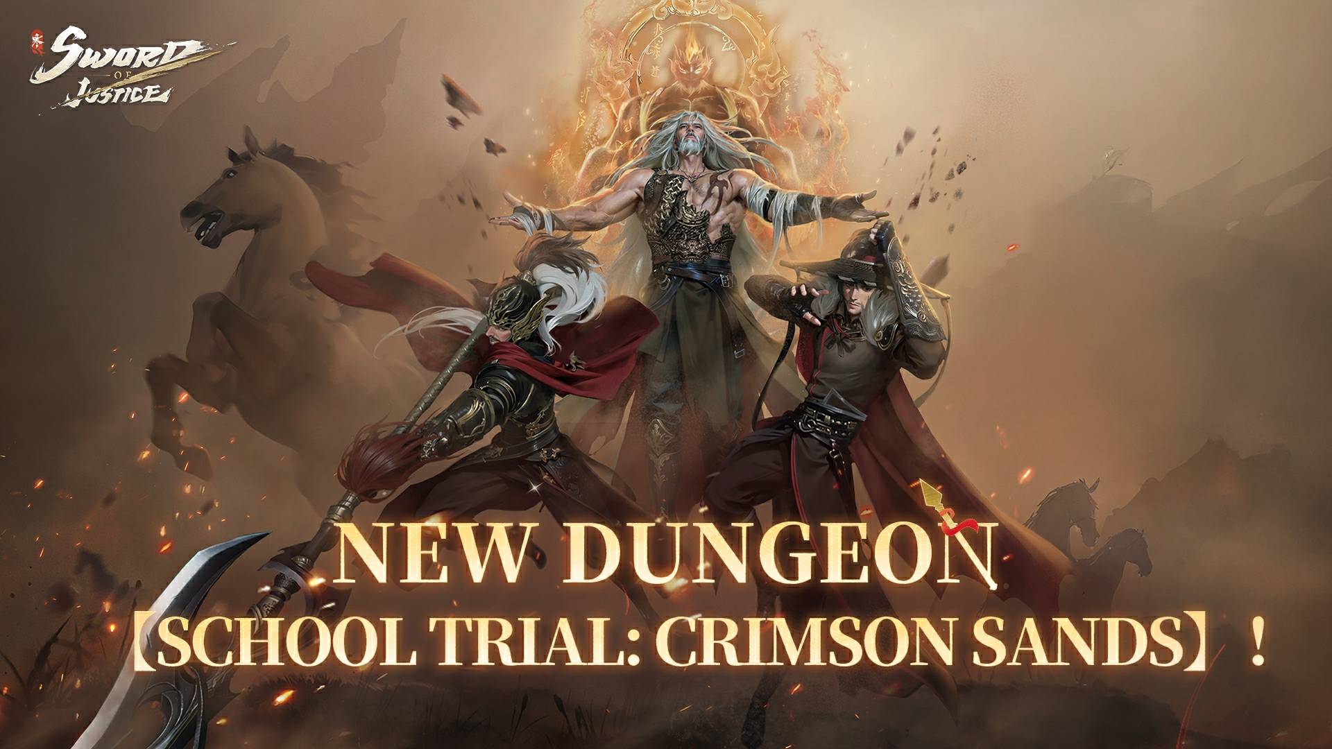 New Six‑player Dungeon [School Trial: Crimson Sands ] Available Now !