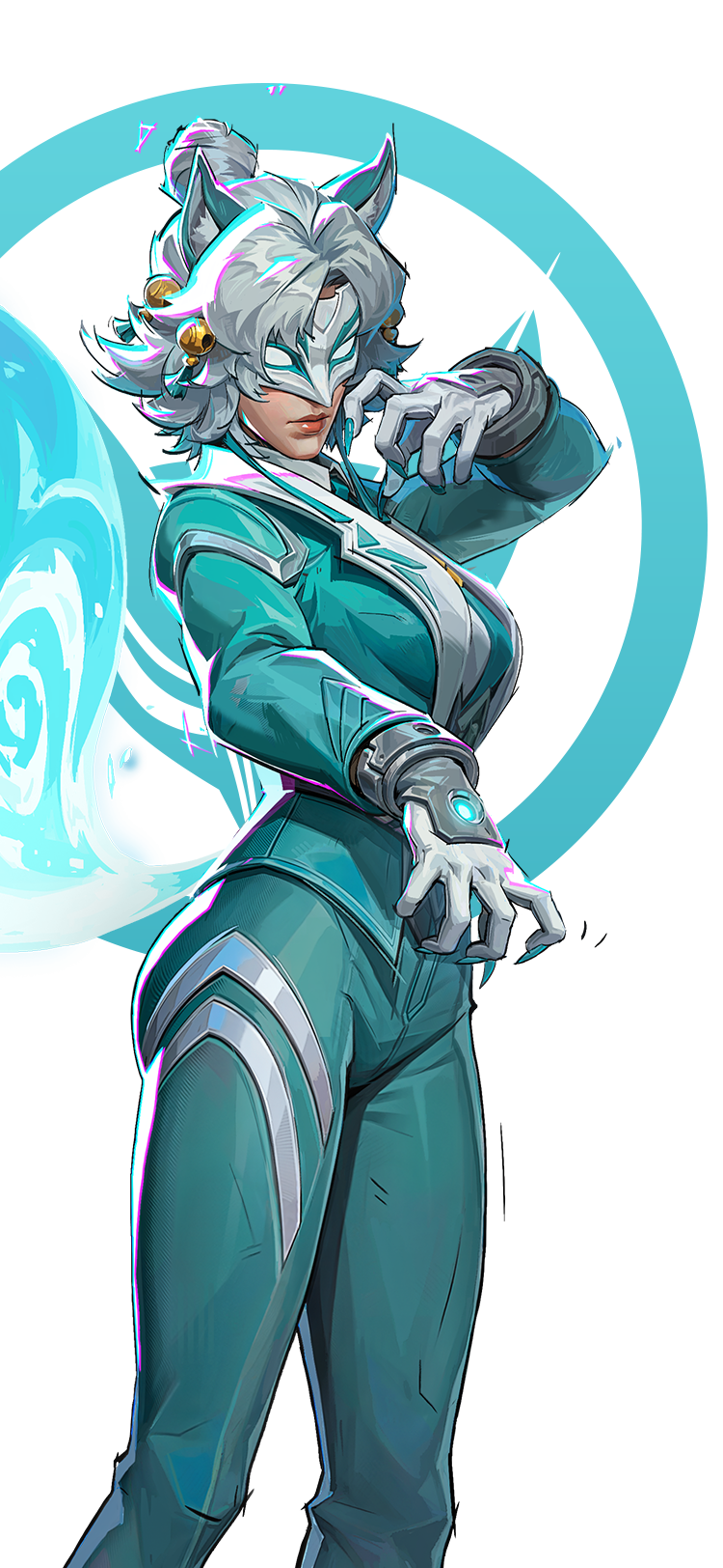 移动端英雄详情页立绘