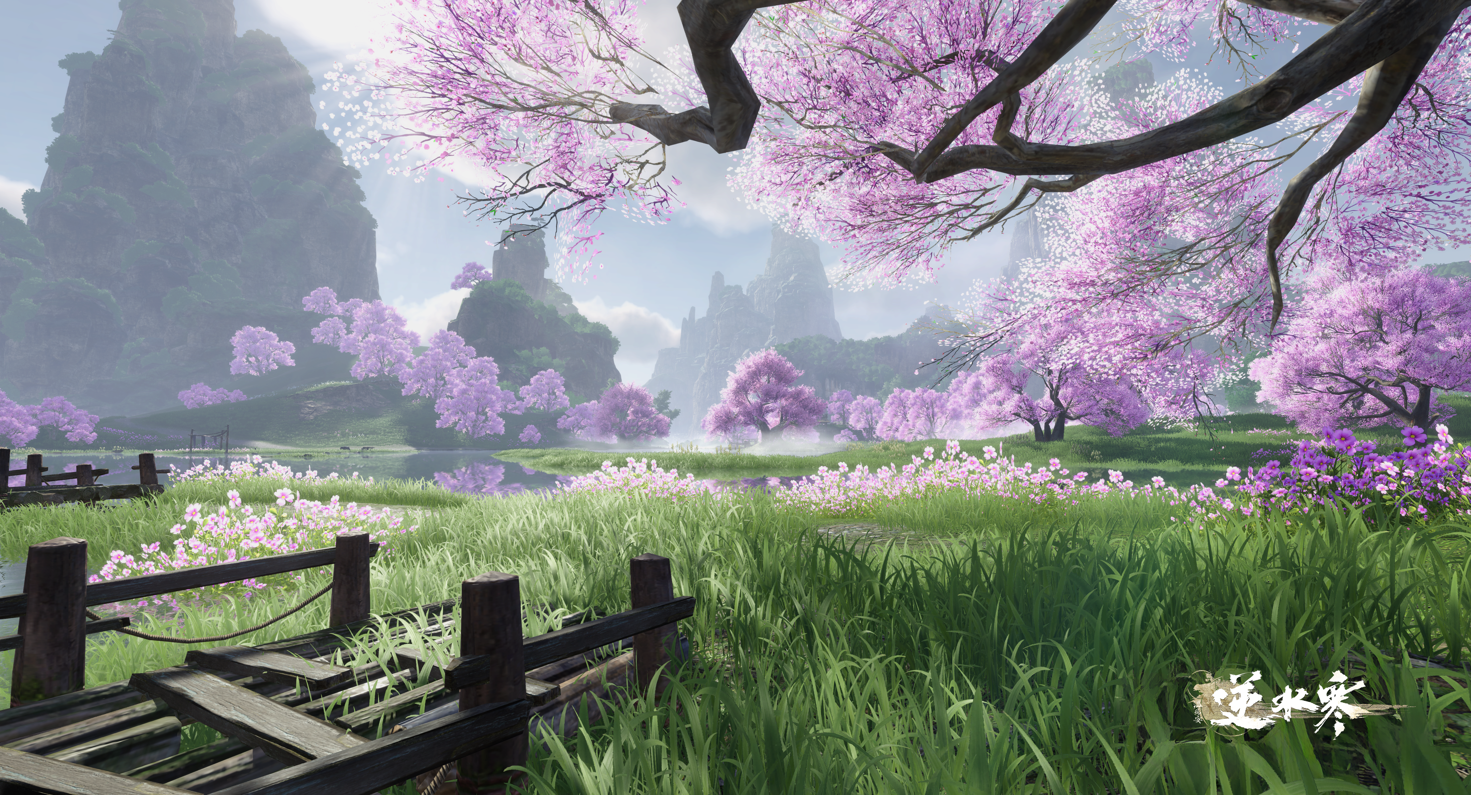 🌸「你們能出一些浪漫唯美的新地圖嗎？」能！全新約會聖地【桃花塢】浪漫曝光💕