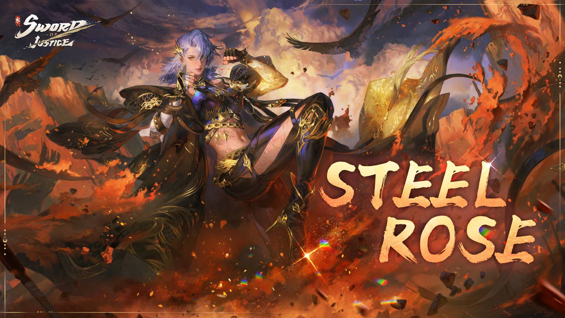 The Steel Rose in the Sandstorm—Female Ironclad