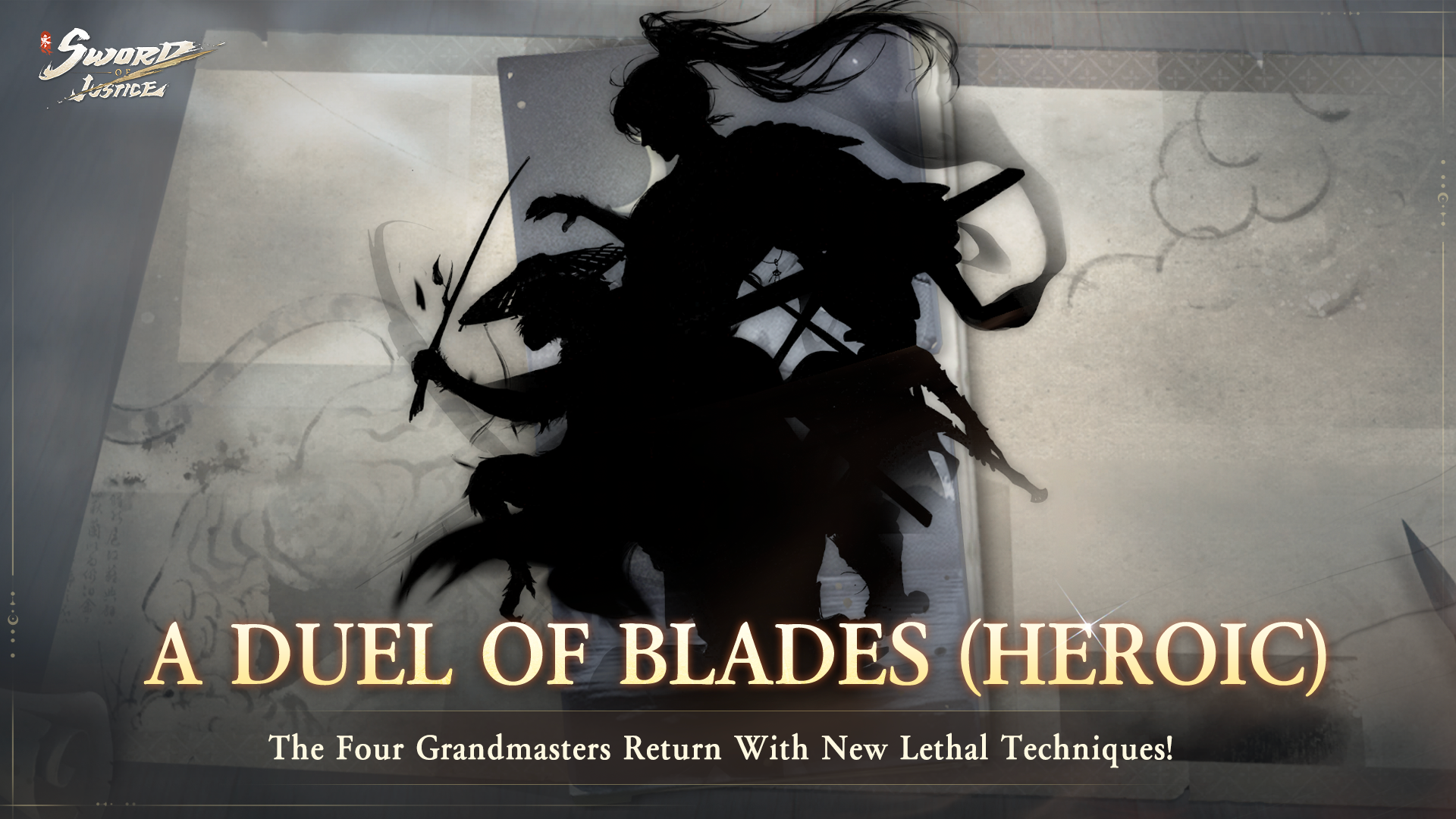 [A Duel of Blades (Heroic)] The Four Grandmasters Return With New Lethal Techniques!