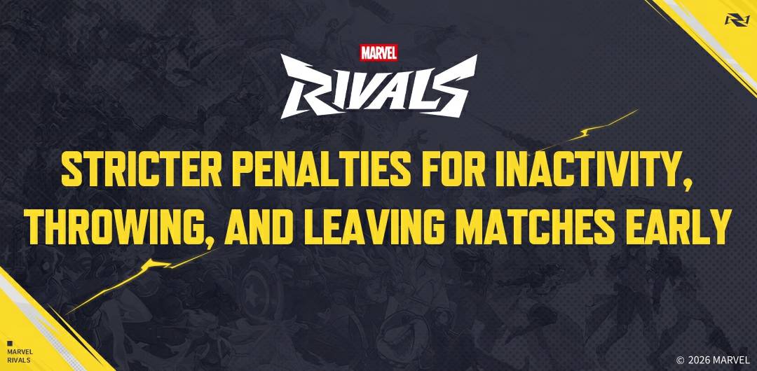 Stricter Penalties for Inactivity, Throwing, and Leaving Matches Early