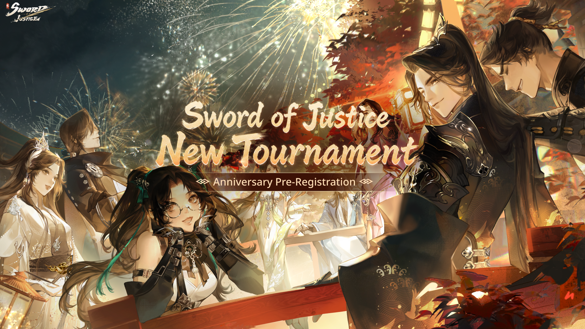 Pre-Registration for the New Tournament of Sword of Justice Is Now Open! Team Up for Grand Rewards!